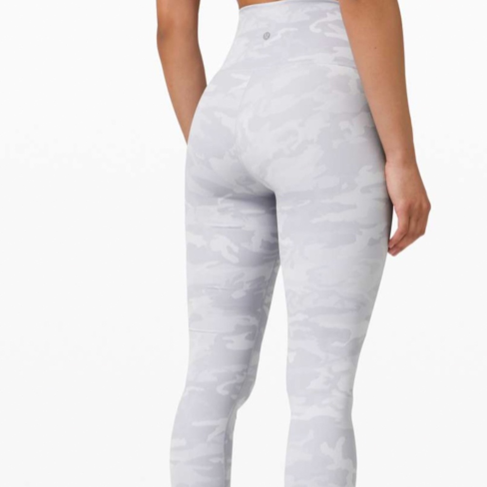 Lululemon Camo Wunder Under Leggings 23"